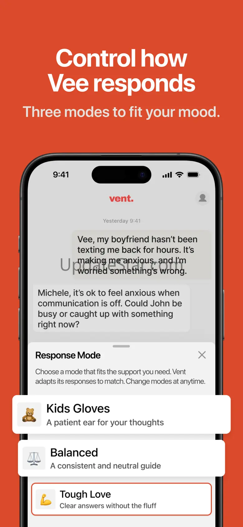 Vent: AI Friend and Companion 1.0.1