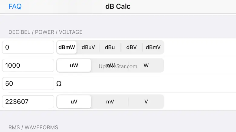 dB Calc 2.0