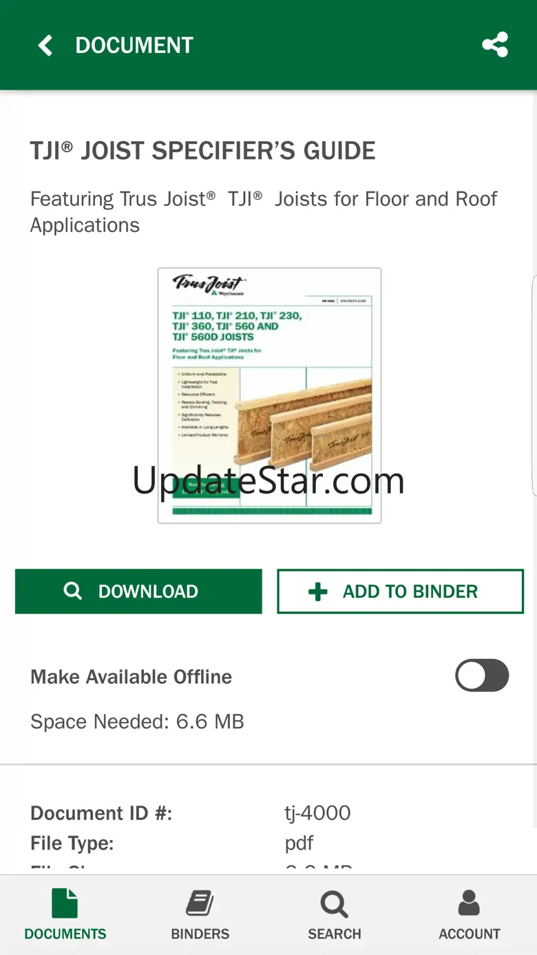 Weyerhaeuser Document Library 2.2.0