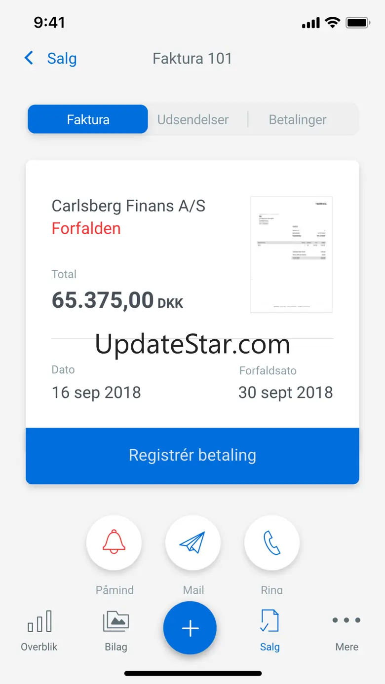 Dinero Regnskabsprogram 7.11.4