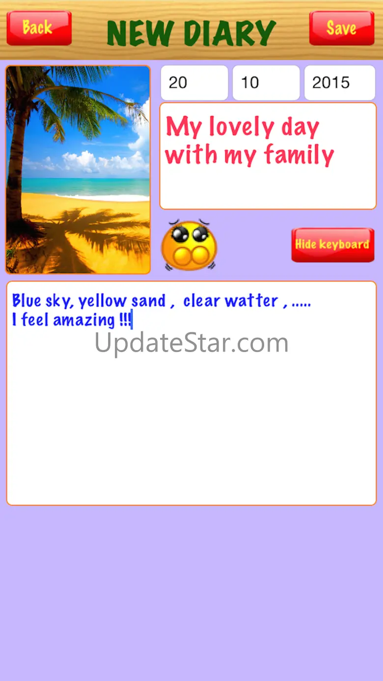 Diary Lovely - Store My Life ! 3.5