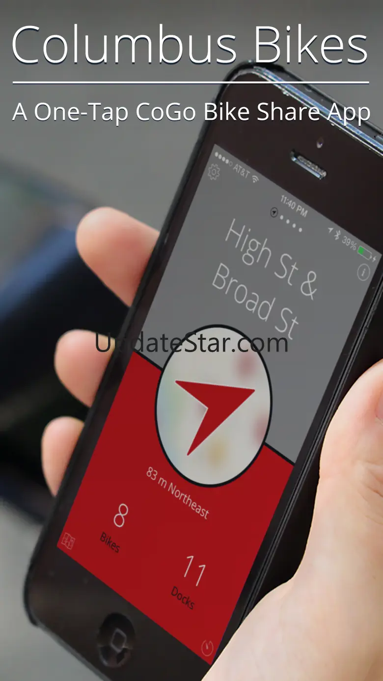 Columbus Bikes — A One-Tap CoGo Bike Share App 1.7
