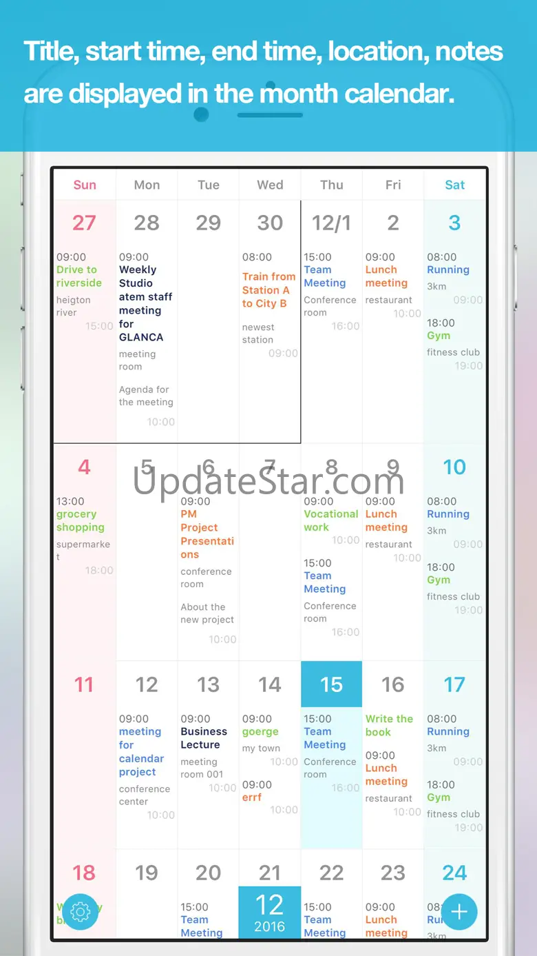 GLANCA - Simple Calendar 3.6.0
