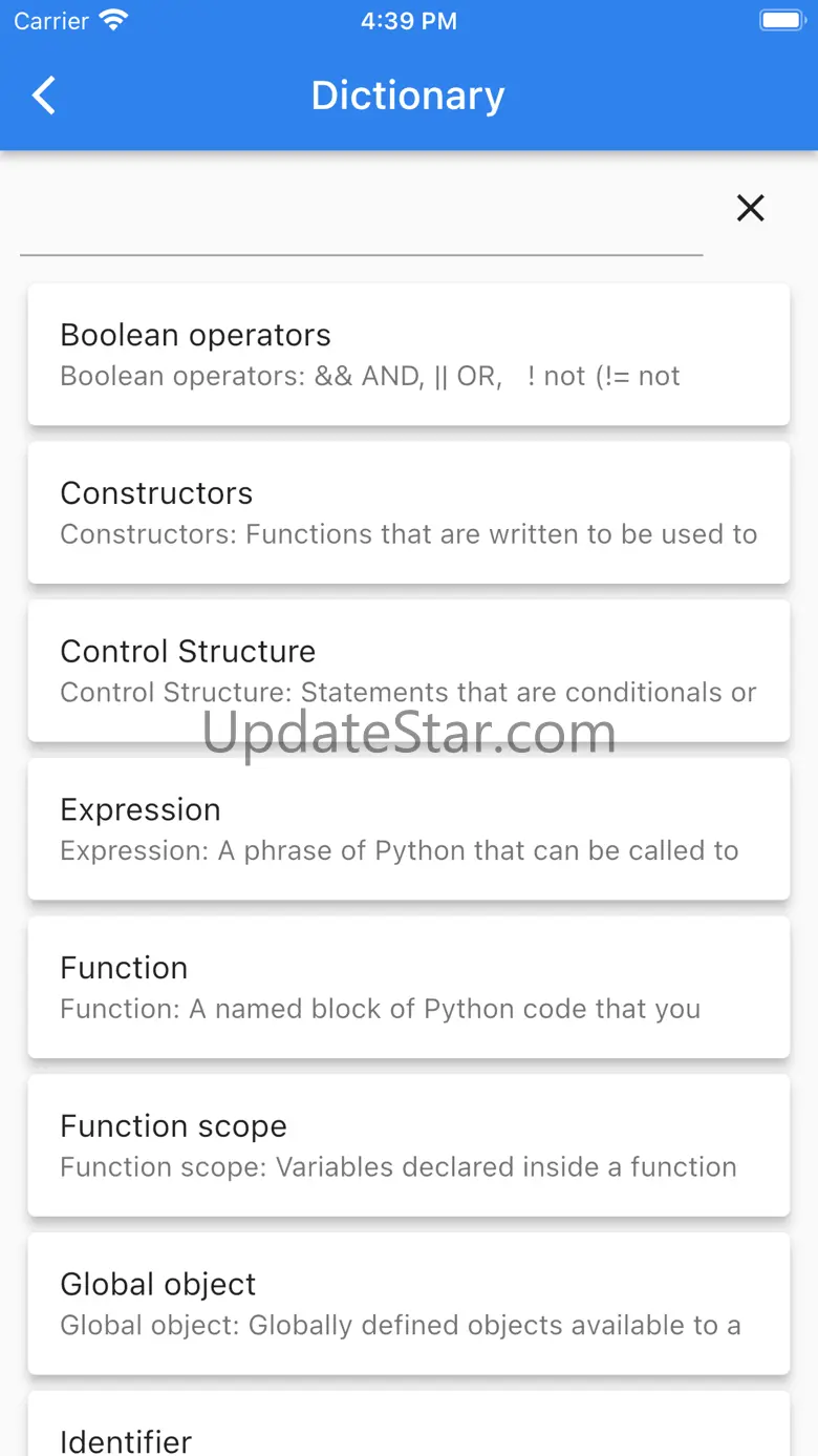 Python Tutorial and Flashcards 1.1