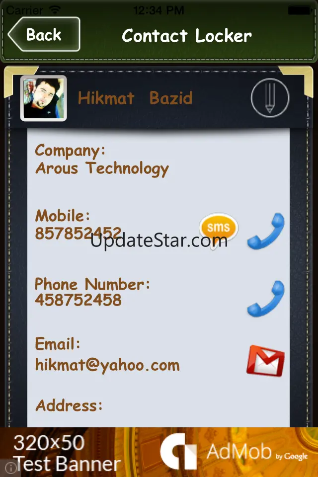 Contacts Locker 1.0