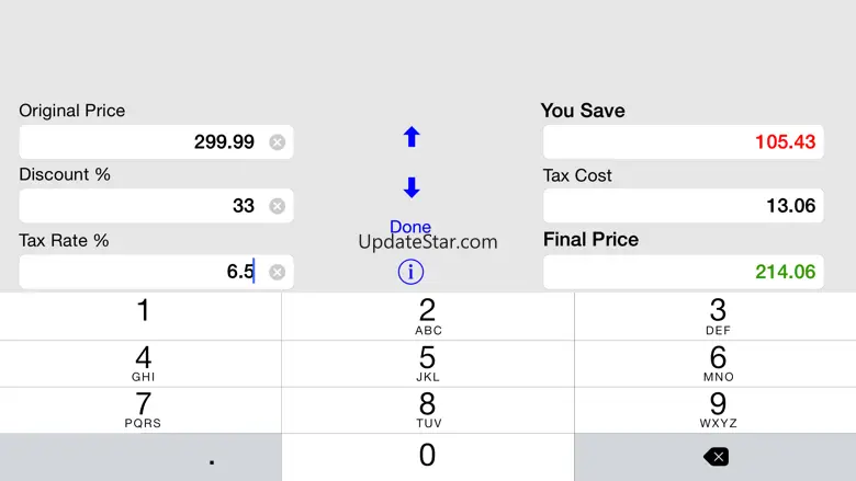Sale Calculator Price w/ Tax & Clearance Discounts 1.0