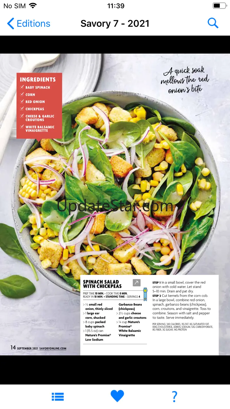 Savory Mag. Giant Food Stores 1.5