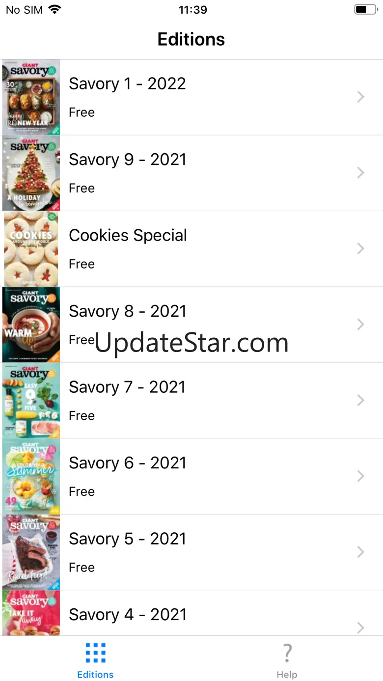 Savory Mag. Giant Food Stores 1.5