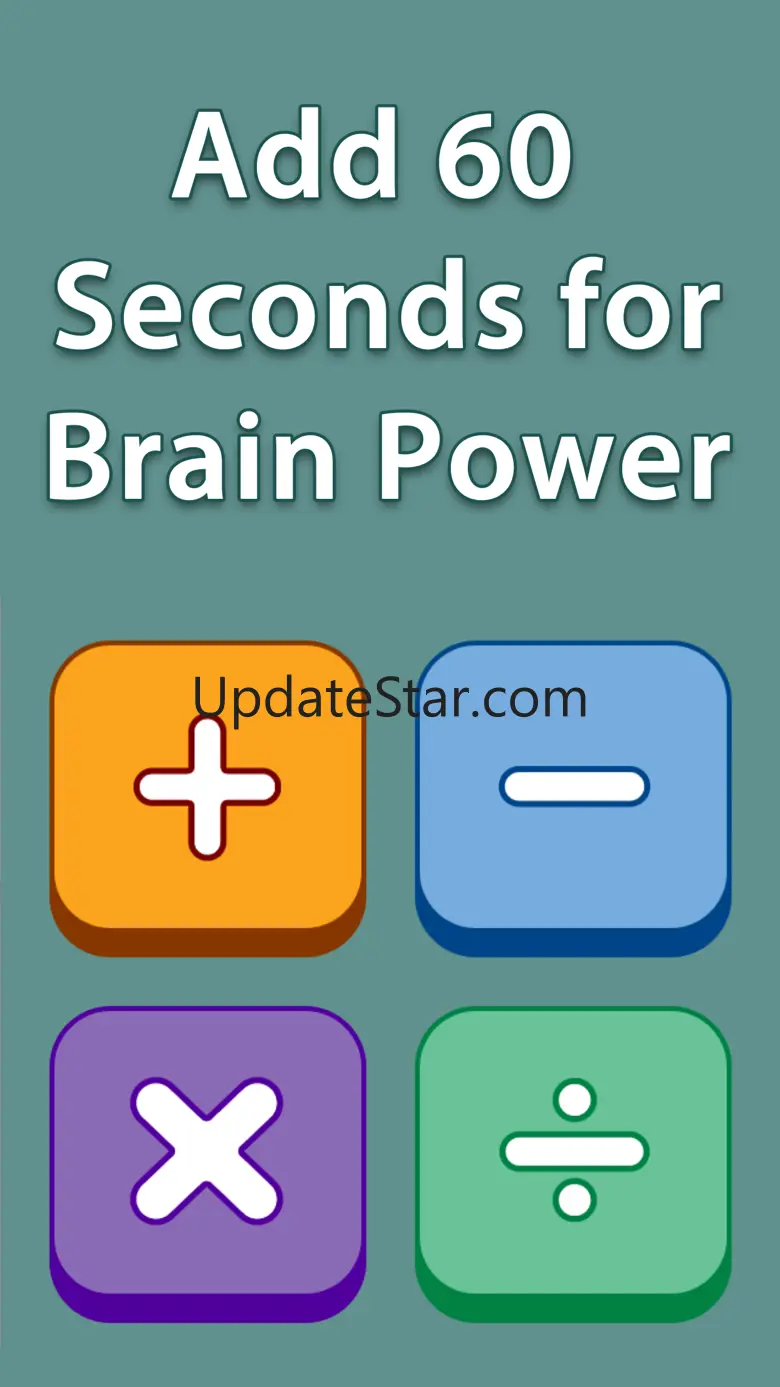 Add 60 Seconds for Brain Power - Subtraction Lite Free 1.0
