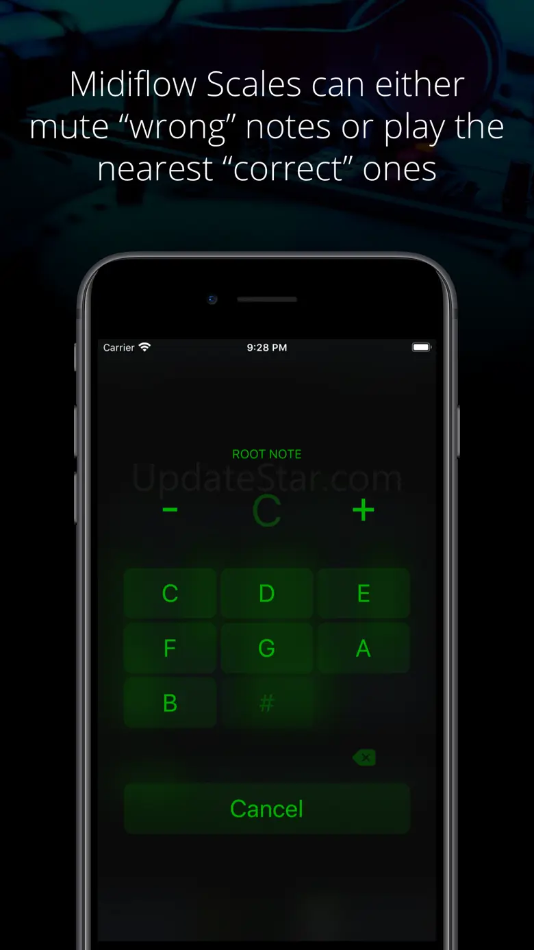 Midiflow Scales (Audiobus) 1.0.7