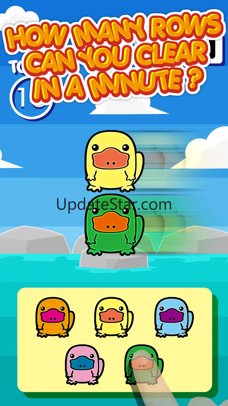 Platypus Land - Chibi Kawaii Animals Column Matches Up Games 1.0