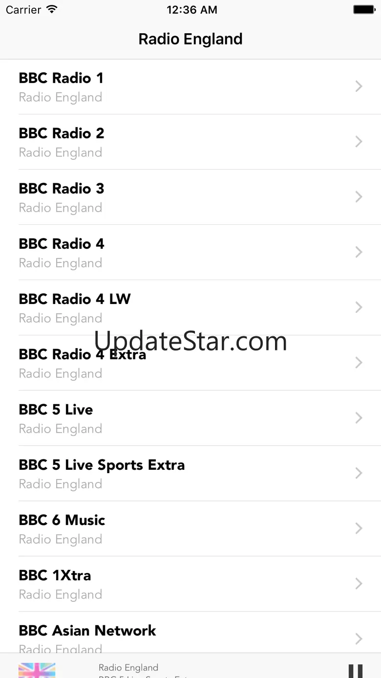 Radio UK online: England English Internet Radios Stations LIVE 1.0