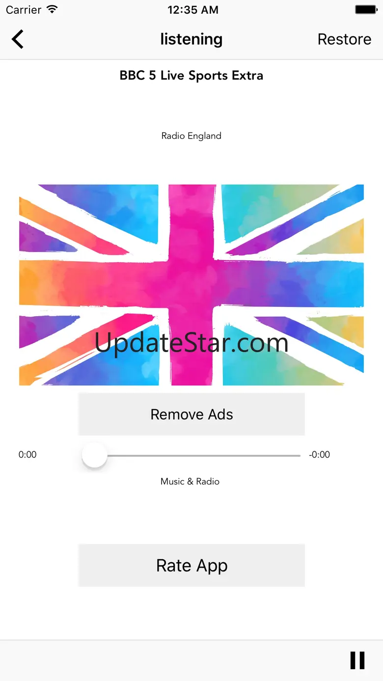 Radio UK online: England English Internet Radios Stations LIVE 1.0