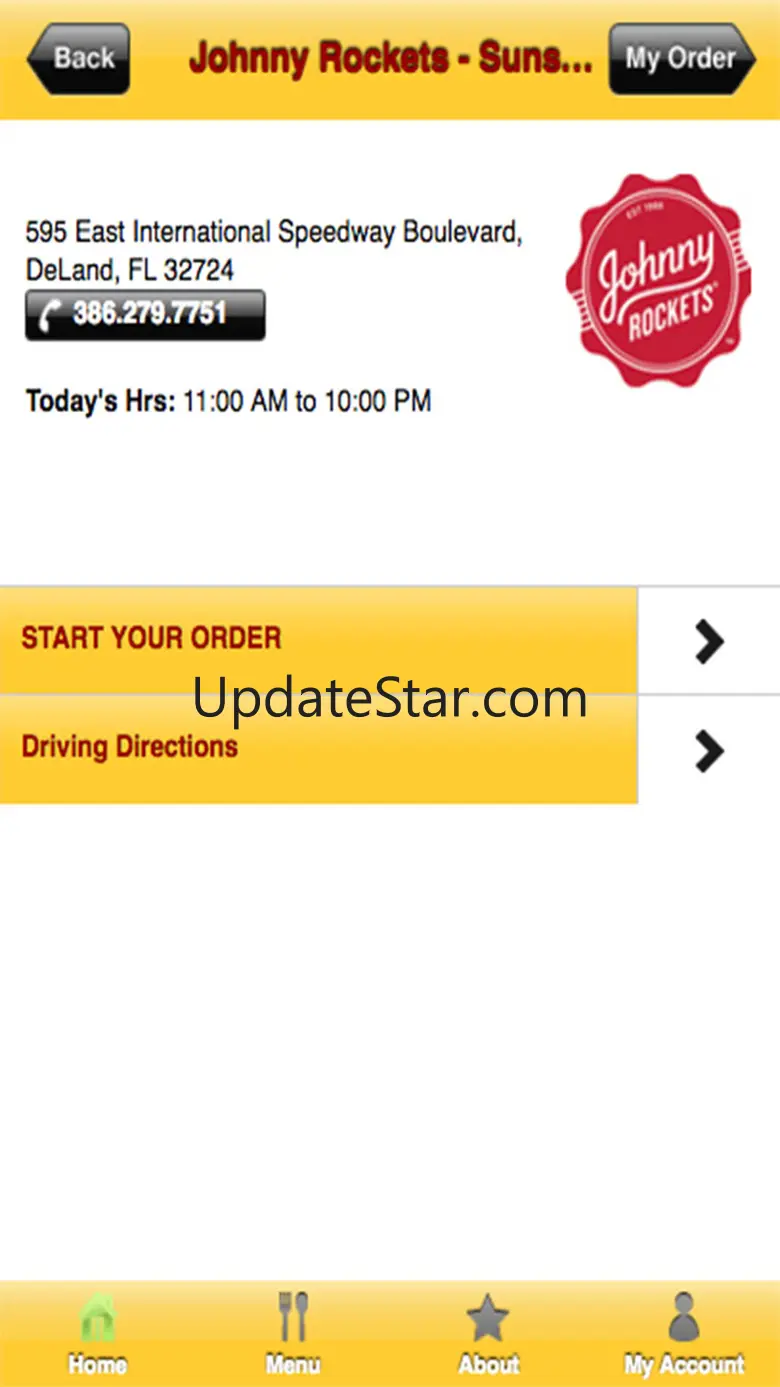 Johnny Rockets Sunshine 1.0