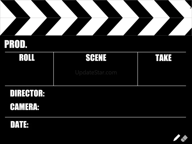 Writable Film Slate 1.33