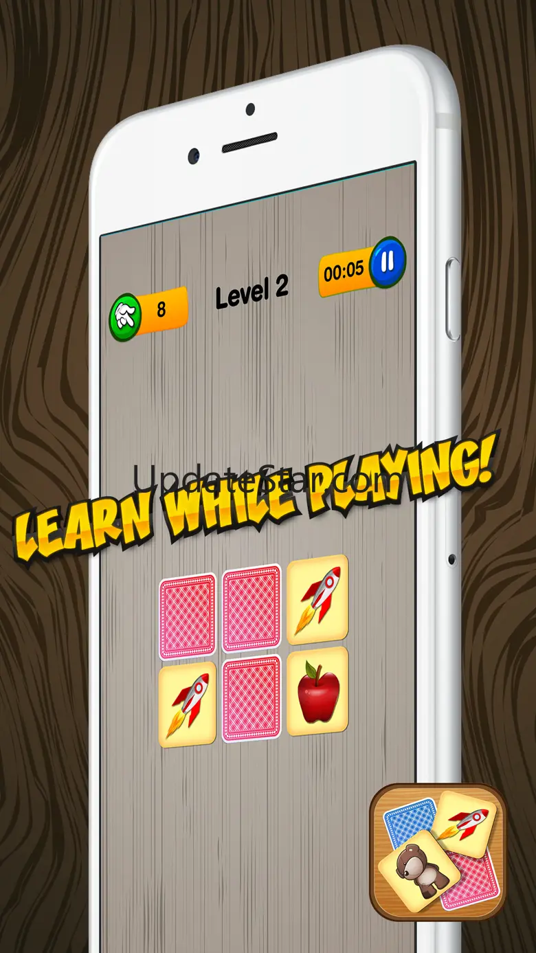 Flash Cards Memory Game – Educational and Fun Activity Challenge to Match Card Pair.s 1.0