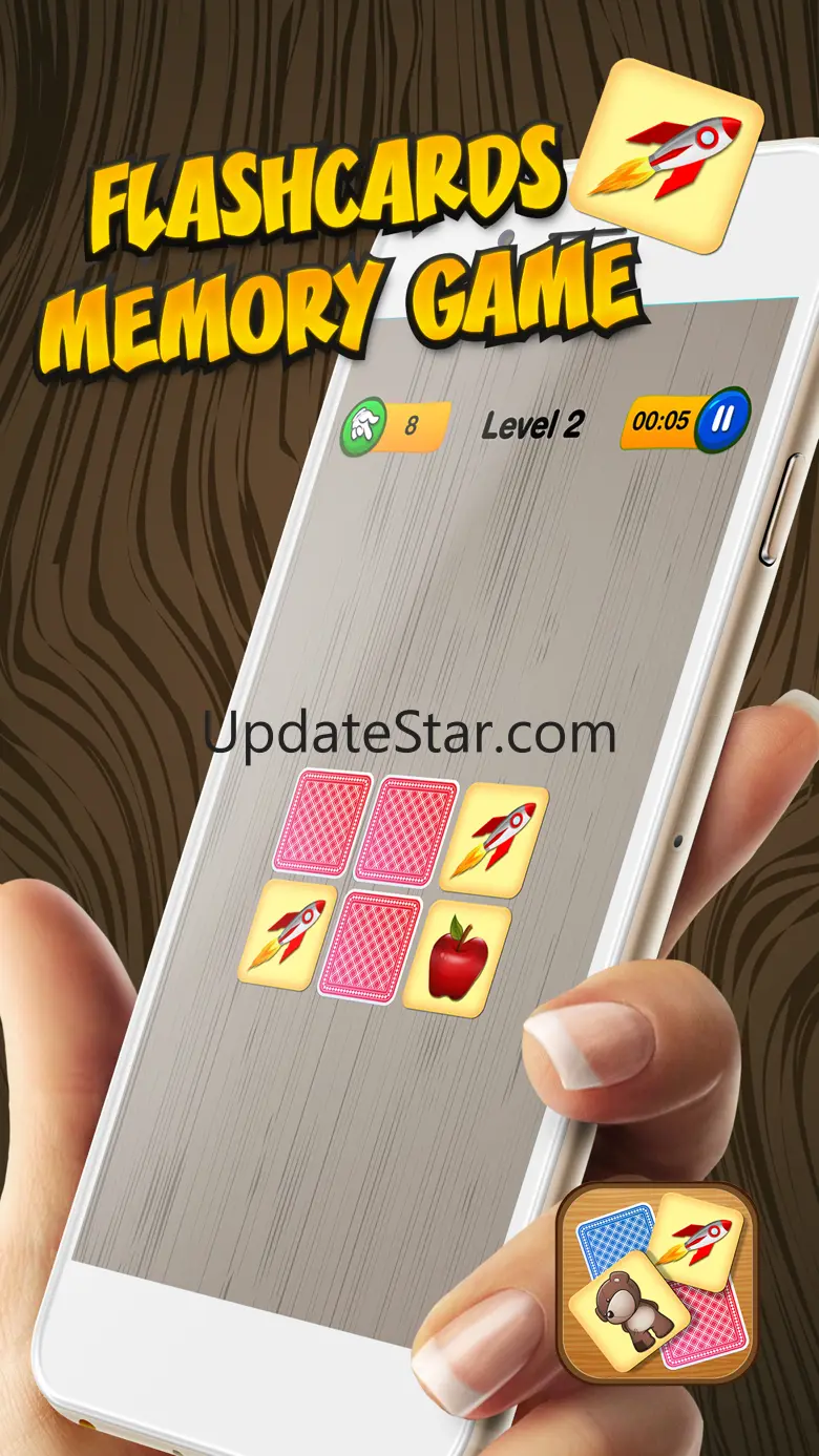 Flash Cards Memory Game – Educational and Fun Activity Challenge to Match Card Pair.s 1.0