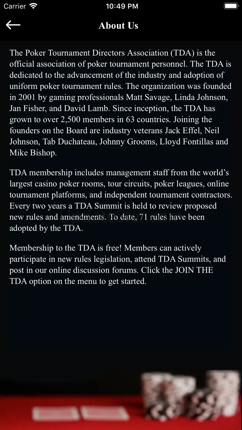Official Poker TDA Rules 3.1