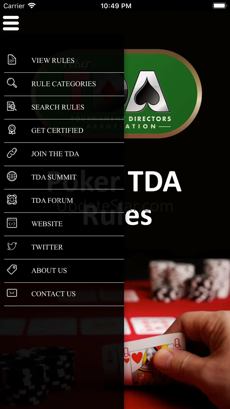 Official Poker TDA Rules 3.1