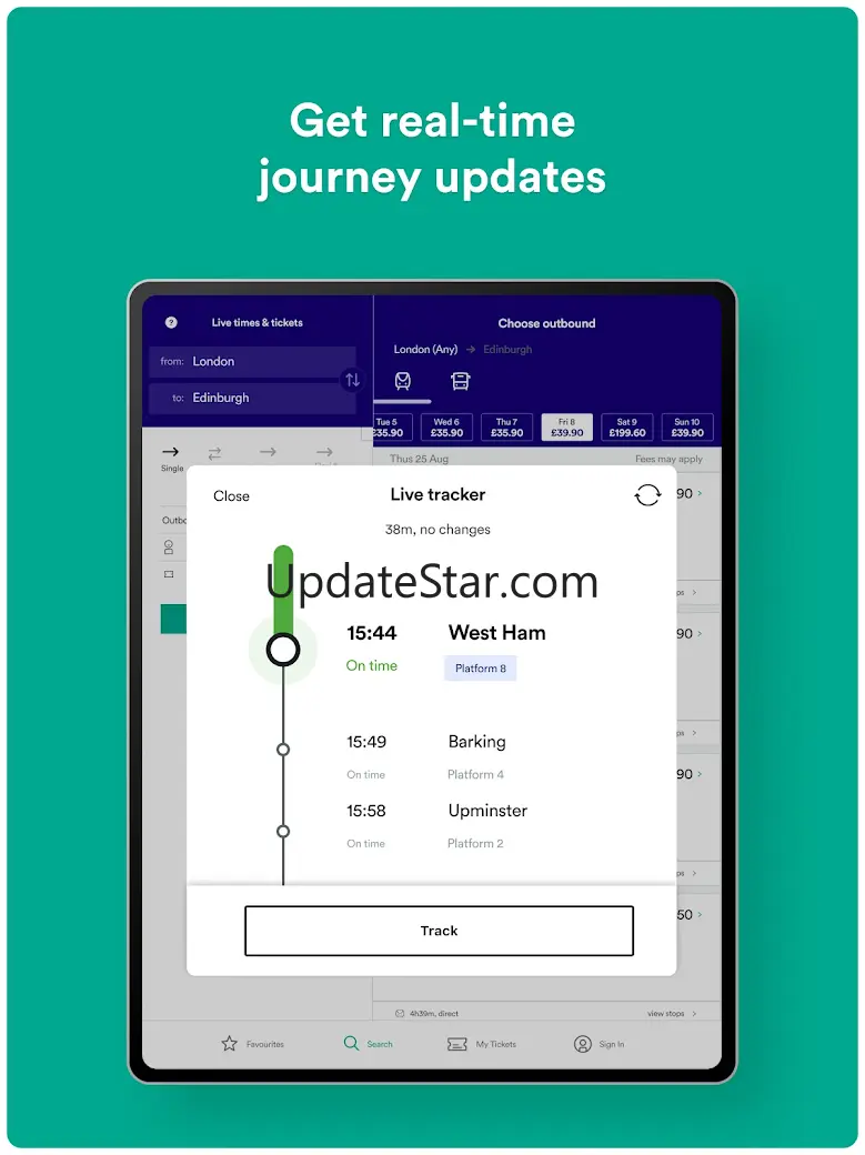 Trainline: Train travel Europe 350.0.0.147537
