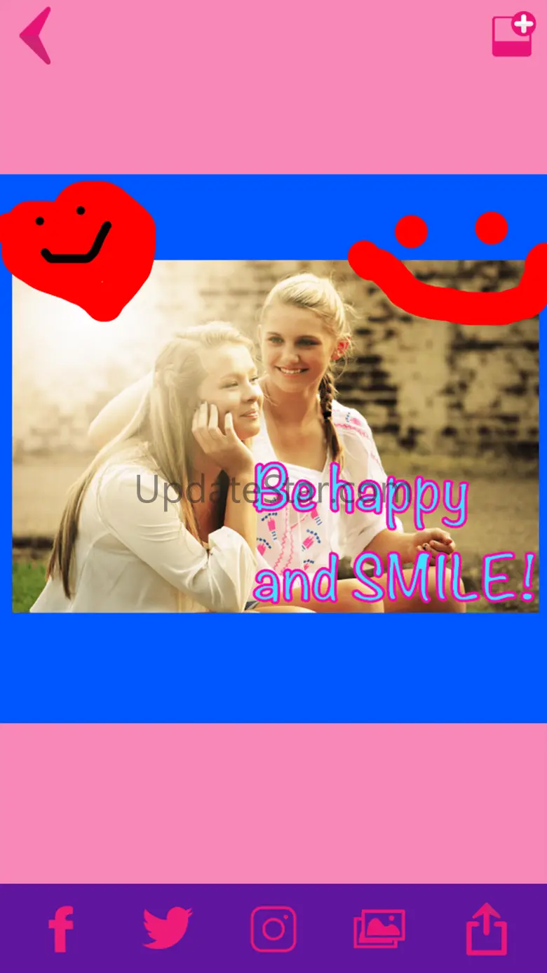Cute Text on Photo.s Editor & Draw over Pictures 1.1