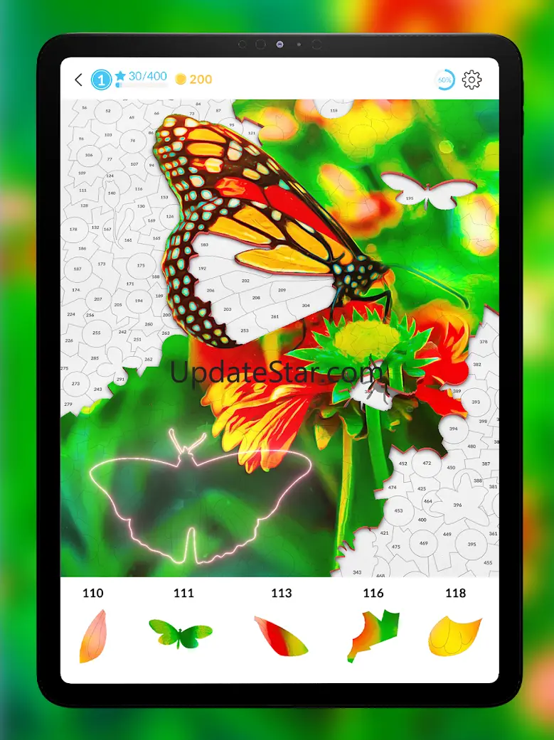 Jigsaw Puzzle by Number: April 1.36.3