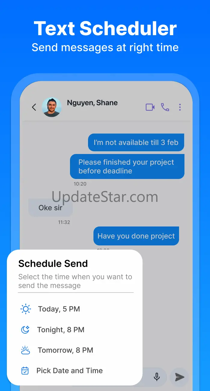 Messenger: Text Messages 999912999.9.99