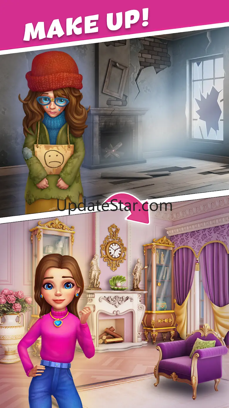 Makeover Time: Match 3 puzzles 1.08.52