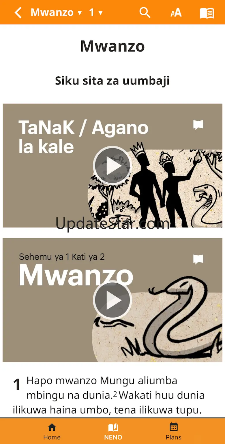 Kiswahili Bibilia Takatifu 2.1.1