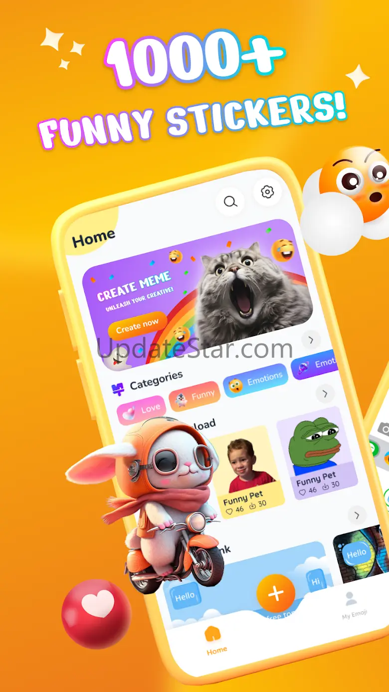 Emoji Maker - WaSticker Memes