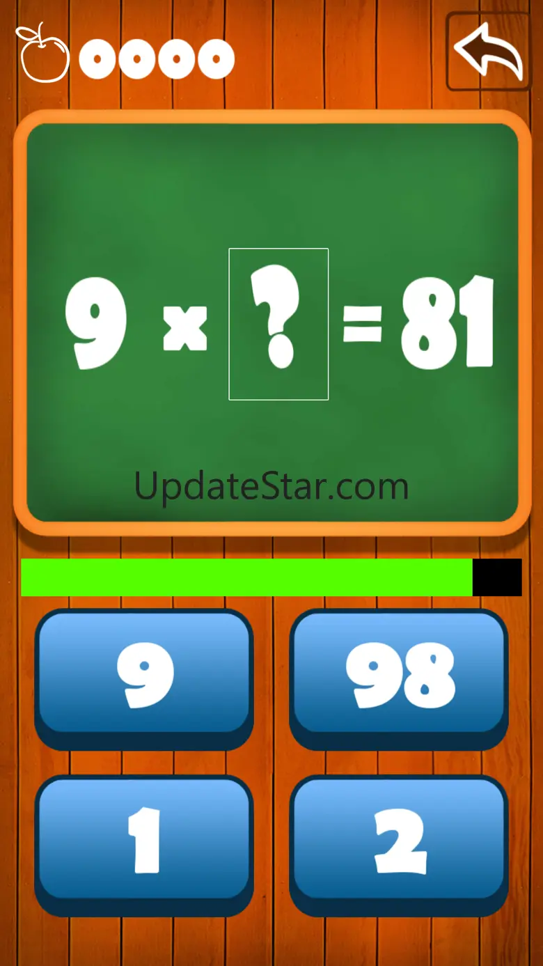 Multiplication Table Math Game 3