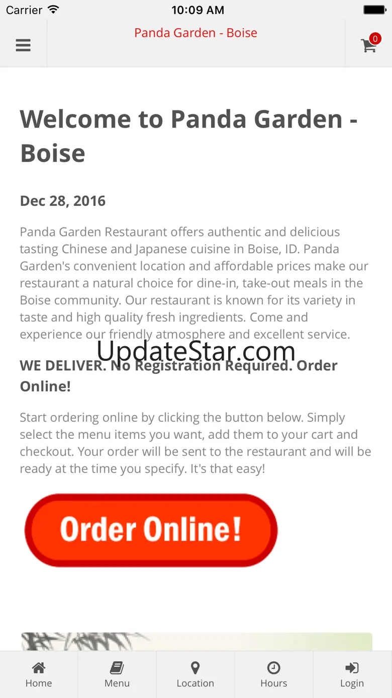 Panda Garden - Boise 1.0.1