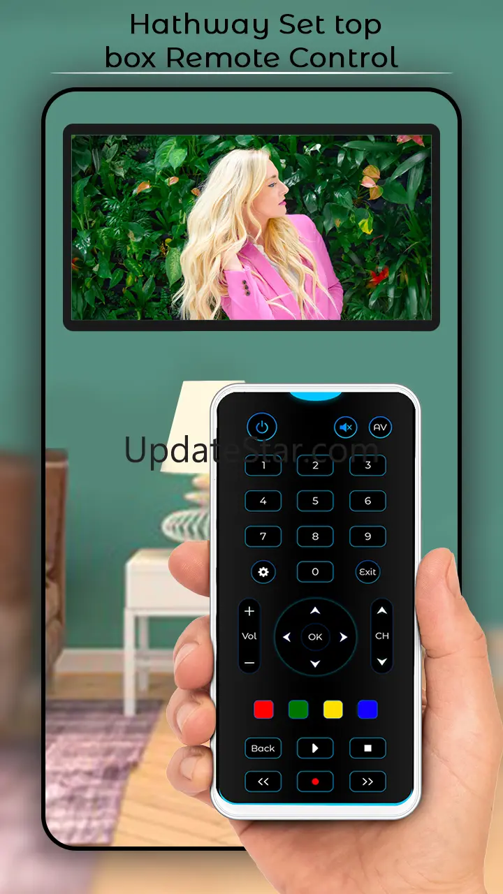 Hathway Remote Controller 18.0
