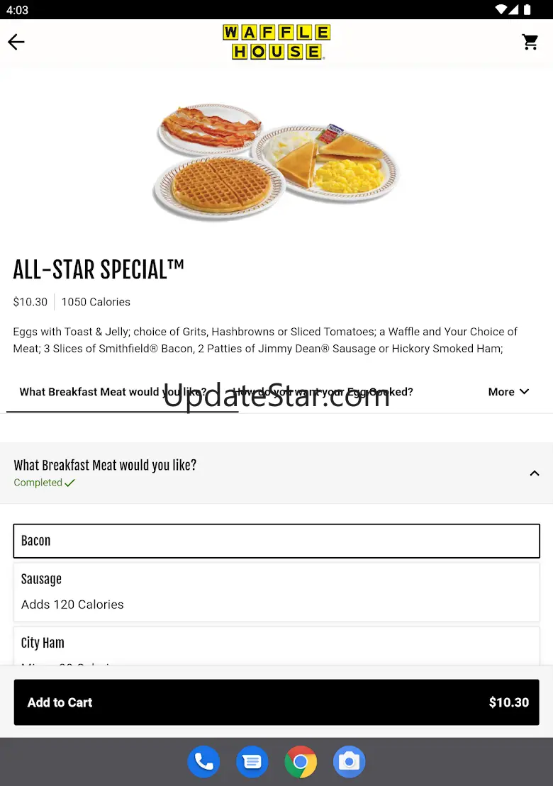Waffle House Ordering 1.11