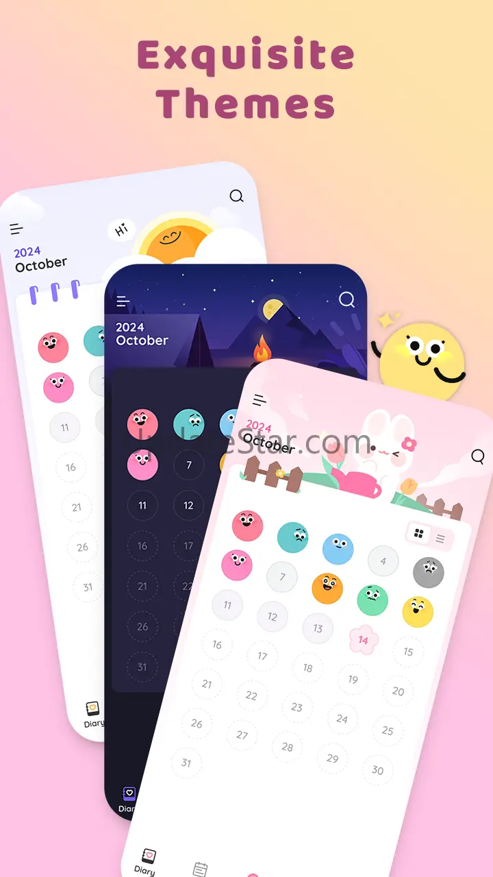 My Diary With Lock: Mood Diary 1.1.8