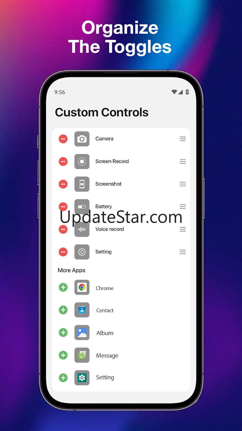 Simple Control: Custom Center