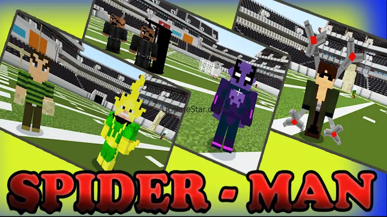 Spider-Man Minecraft Mod 1.98