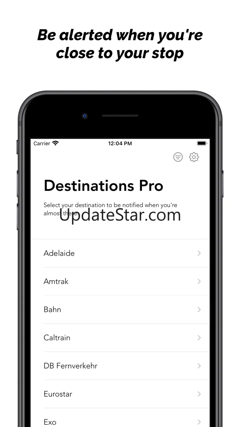 Train Destinations - Arrive 2.7.1