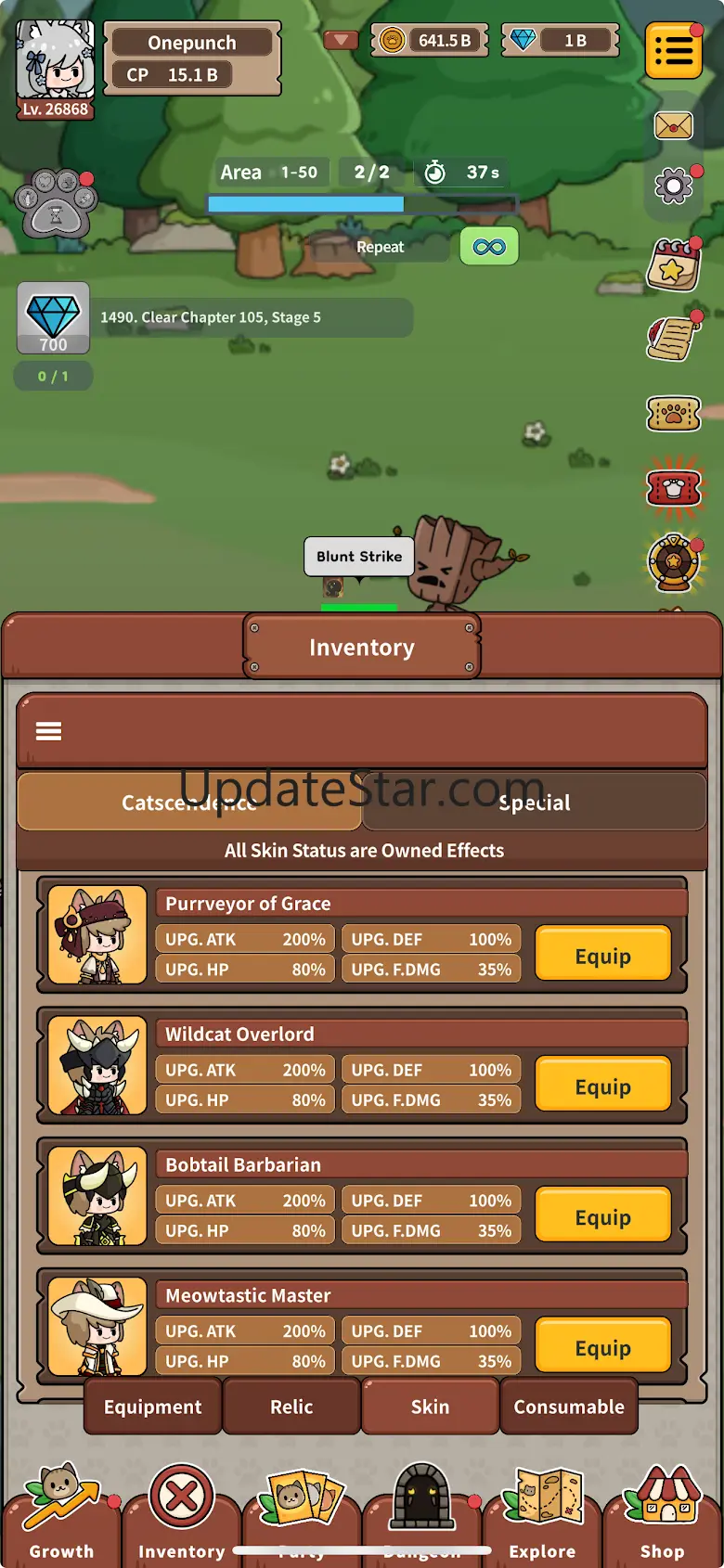 Cat Legends: Idle RPG Games 1.1.20