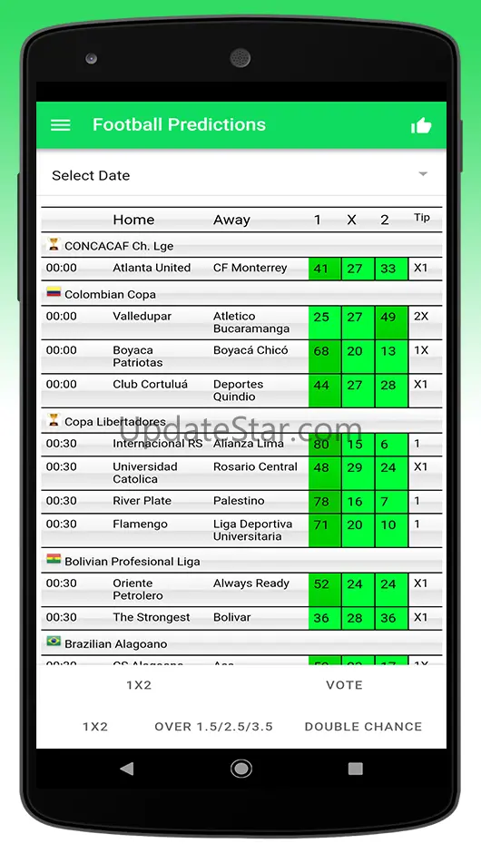 Daily Betting Predictions Tips 1.0