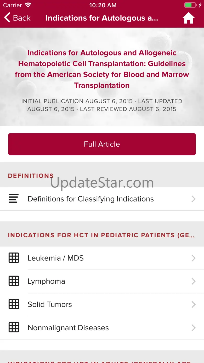 ASTCT Practice Guidelines 1.25.0