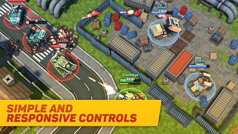 Tank Domination - 5v5 arena