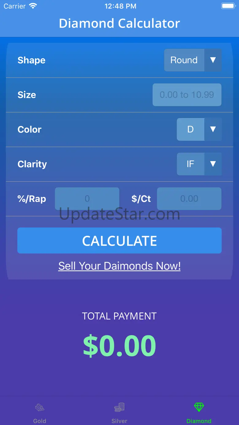 Calculator-Gold Silver Diamond 1.1
