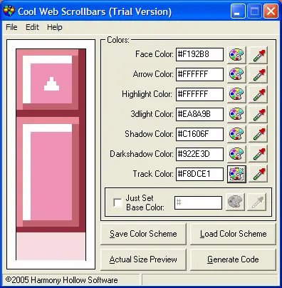 Cool Web Scrollbars 4.0