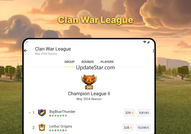 War Report for Clash of Clans 2.26.1
