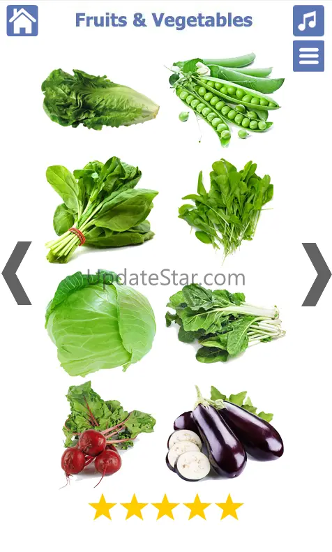 Fruits and Vegetables 9.1