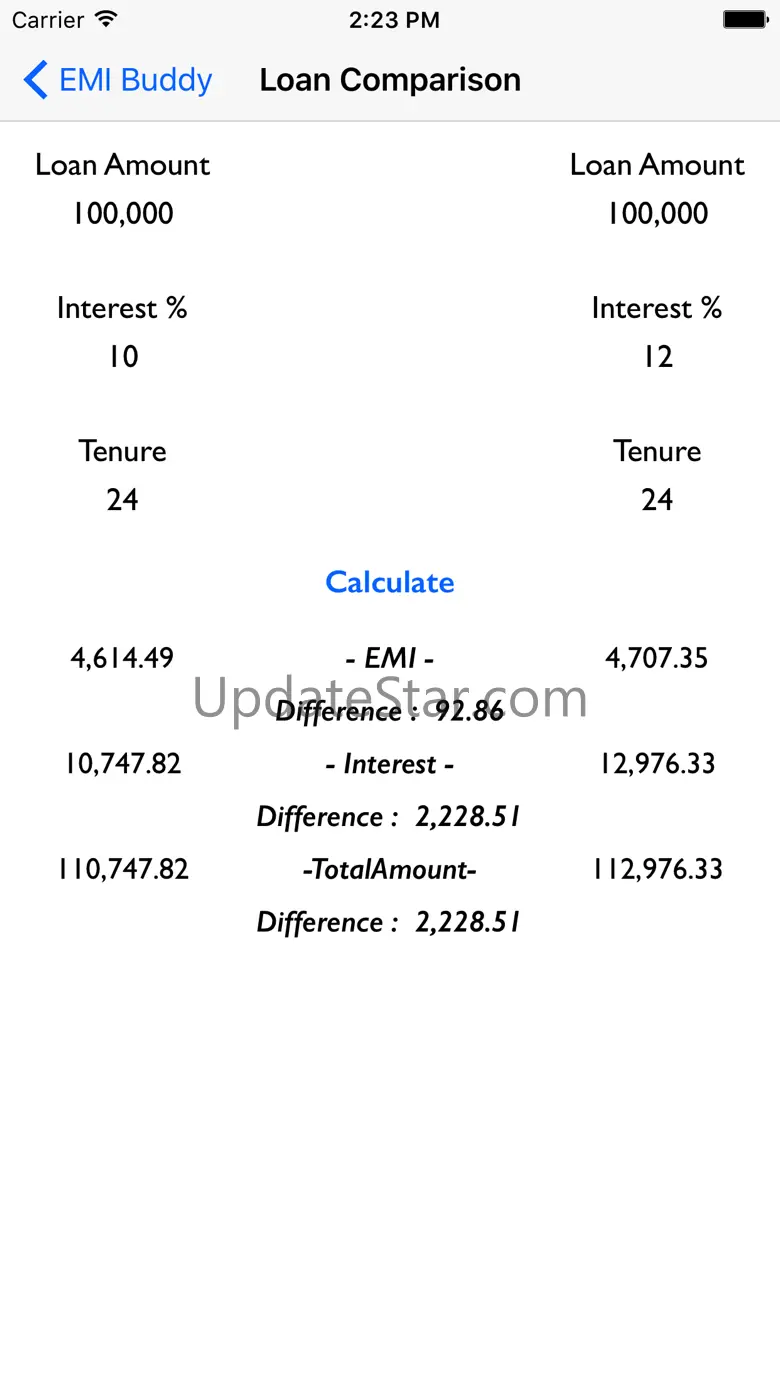 EMI Buddy - Loan EMI and Principal Calculator 1.2