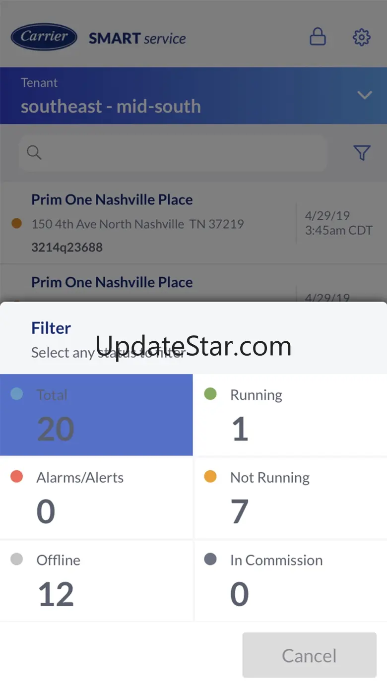 Carrier® SMART Service 2.3.7