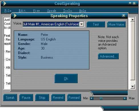 CoolSpeaking 2.1