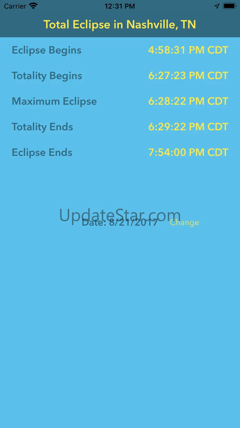 Eclipse Times 1.2.5